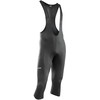 Dviratininko kelnės su petnešomis Northwave Active 3/4 juodas-XL