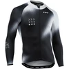 Dviratininko marškinėliai Northwave Blade L/S juodas-light pilkas-M