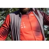 Dviratininko marškinėliai Northwave Blade L/S lava red-bordeaux-L