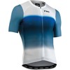 Dviratininko marškinėliai Northwave Blade Air S/S baltas-mėlynas-M