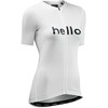 Dviratininko marškinėliai Northwave Blade Hello Goodbye WMN S/S baltas-S