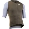 Dviratininko marškinėliai Northwave Extreme EVO S/S sand-ice pilkas-L