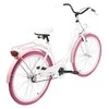 Dviratis AZIMUT City Lux 26" 2025 baltas-pink