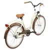 Dviratis AZIMUT City Lux 26" 2025 cream-ruda