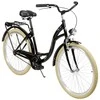 Dviratis AZIMUT City Lux 26" 2025 juodas-cream