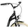 Dviratis AZIMUT City Lux 28" 2025 juodas-cream