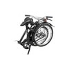 Dviratis AZIMUT Fold 20" 2025 juodas shiny