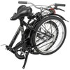 Dviratis AZIMUT Fold 20" 2025 juodas shiny