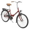 Dviratis AZIMUT Fold 24" 2025 burgund shiny