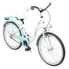 Dviratis AZIMUT Julie 24" 2025 baltas-turquoise