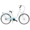Dviratis AZIMUT Julie 24" 2025 baltas-turquoise