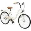 Dviratis AZIMUT Julie 24" 2025 light cream