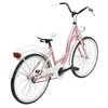 Dviratis AZIMUT Julie 24" 2025 pink-baltas