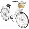 Dviratis AZIMUT Sarema ALU 28" 3-speed 2025 baltas matt