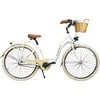 Dviratis AZIMUT Sarema ALU 28" 3-speed 2025 light cream shiny