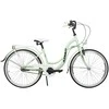 Dviratis AZIMUT Vintage 26" 3-speed 2025 mint-baltas matt
