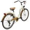 Dviratis AZIMUT Vintage TX-7 26" 2025 cream-ruda shiny