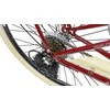 Dviratis AZIMUT Vintage TX-7 28" 2025 burgund-cream shiny