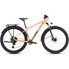 Dviratis Cube Aim Race Allroad 29 tangerine'n'juodas 2025-L (Dydis: L)