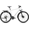 Dviratis Cube Kathmandu Pro metallicwhite'n'chrome 2027-54 cm (Dydis: 54 cm)