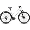 Dviratis Cube Kathmandu Pro Trapeze metallicwhite'n'chrome 2027-50 cm (Dydis: 50 cm)