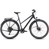 Dviratis Cube Nature ONE Allroad Trapeze juodas'n'juodas 2026-54 cm (Dydis: 54 cm)