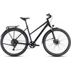 Dviratis Cube Nature ONE Allroad Trapeze juodas'n'juodas 2026-46 cm (Dydis: 46 cm)
