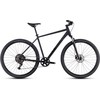 Dviratis Cube Nature ONE juodas'n'juodas 2026-62 cm (Dydis: 62 cm)