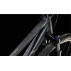 Dviratis Cube Nature ONE Trapeze juodas'n'juodas 2026-46 cm (Dydis: 46 cm)