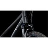Dviratis Cube Nature ONE Trapeze juodas'n'juodas 2026-50 cm (Dydis: 50 cm)