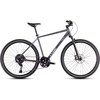 Dviratis Cube Nature SLX graphite'n'fossil 2026-54 cm (Dydis: 54 cm)