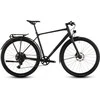 Dviratis Cube Nulane Pro FE pilkas'n'chrome 2026-56 cm (Dydis: 56 cm)