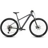 Dviratis Cube Reaction SLX 29 metalicgrey'n'juodas 2026-XXL (Dydis: XXL)