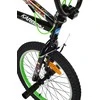 Dviratis Karbon BMX 20 juodas-žalias