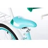 Dviratis Karbon Kitty 16 turquoise-baltas