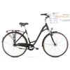 Dviratis Romet Art Deco Lux 28" Alu 2022 juodas-18" / M (Dydis: 18" / M)