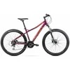 Dviratis Romet Jolene 7.2 2025 violetinė-oranžinis-17" / M (Dydis: 17" / M)