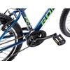 Dviratis Romet Rambler R6.0 2025 mėlynas-lemon-14" / S (Dydis: 14" / S)