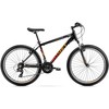 Dviratis Romet Rambler R6.0 2025 juodas-oranžinis-red-17" / M (Dydis: 17" / M)
