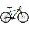 Dviratis Romet Rambler R6.1 JR 2025 juodas-žalias-pilkas-15" / S (Dydis: 15" / S)