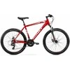 Dviratis Romet Rambler R6.2 2025 red-baltas-pilkas-17" / M (Dydis: 17" / M)