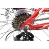 Dviratis Romet Rambler R6.2 26" 2022 red-baltas-17" / M (Dydis: 17" / M)
