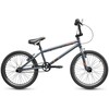 Dviratis S'COOL XtriX 20 1-speed BMX 20" HiTen dark pilkas-oranžinis