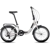 Dviratis Tabou Fold ECO pilkas-mėlynas