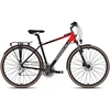 Dviratis Tabou Kinetic 3 juodas-red-L / 21" (Dydis: L / 21")