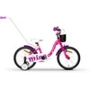 Dviratis Tabou Miss AL 18 pink-baltas