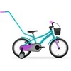 Dviratis Tabou Miss Lite 14 turquoise-violetinė