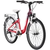 Dviratis Tabou Queen 24 pink-baltas