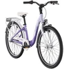 Dviratis Tabou Queen 24 Plus violetinė-baltas
