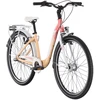 Dviratis Tabou Queen 26 Plus coral-baltas